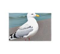 Placemats for Dining Table Set of 6 WHJDPP Cute Seagull Printing Hotel Family Banquet