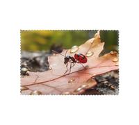 Placemats for Dining Table Set of 6 WHJDPP Little Ants on Maple Leaves Printing Hotel Family Banquet