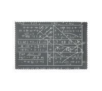 Placemats Set of 6 12x18in YYHHAOFA Math Geometry Geek Calculus Prints - Thick, Sturdy, for Dining, Kitchen, Hotel, Home, and Banquet Decorations
