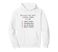Places I’m Not Going This Year Boundaries Self Care Design Pullover Hoodie