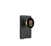 Places I Wont Be Going Today Funny Lazy Sarcastic Quote PopSockets PopWallet for MagSafe