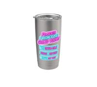 Places I Won't Be Going Today Funny Sarcastic Design Stainless Steel Insulated Tumbler