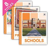 Places in My Community (Set): Children's Museums / Fire Stations / Hospitals / Libraries / Police Stations / Post Offices / Schools / Zoos