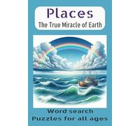 Places Word Search Book: Word Searches With Easy to Read Print about Places, Cities, Installations and more | 6x9 inches, 110 pages | 50+ puzzles. Gifts for Vacations, Holidays and Free Times.