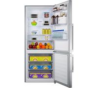 PLACHIDAY Full Sized Electrical appliances Freezer Refrigerator 2 French Door Refrigerator Energy Star, LED Lighting, Stainless Steel vine2