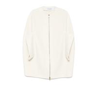 Placido Cape - female - Max Mara - Ponchos - White - S - Jackets S