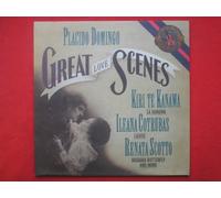 Placido Domingo - Domingo, Placido Great Love Scenes LP CBS M39030 EX/EX 1984 Dutch pressing with booklet