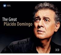 PLACIDO DOMINGO - THE GREAT PLACIDO DOMINGO 3 CD NEW MOZART/VERDI/GOUNOD/WAGNER
