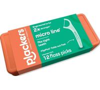 Plackers 8108199 Micro Mint Teething Holder Travel Case for 12 Units