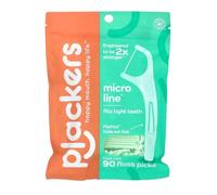 Plackers Dental Flossers Micro Mint - 90 Count
