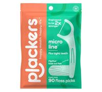 Plackers Dental Flossers Micro Mint - 90 Count