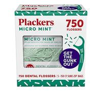 Plackers Micro Mint Flossers, 5 x150 Packs