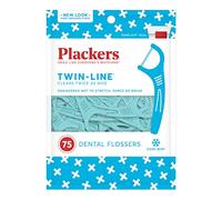 Plackers Twin Line Flossers, 75 Count