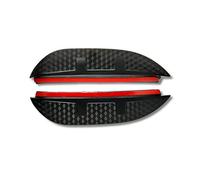PLADEC Car Rear View Mirror Rain Cover For Ford Focus 2019-2023 Car Rear View Mirror Rain Eyebrow Visor Sun Shade Snow Guard Weather Shield Cover