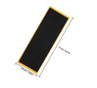 PLAFOPE 10 Pcs Non-slip Foam Scrub Grip Tapes for Finger Skateboards, 38×110mm Black Silicone Anti-skid Pads, Fingerboard Accessories for Training and Tricks