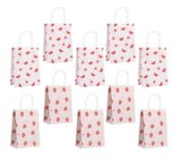 PLAFOPE 10 Pcs Paper Party Storage Bags with Assorted Colours, Easy to Carry and Sturdy Dessert Bags, for Party Favour Use and Long Time Storage