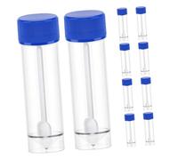 PLAFOPE 10 PCS Plastic Specimen Cups for Medical Use Leak Stool Containers for Laboratory Sample Collection Firm Material Multi Purpose Medical Containers for Pathology and Cytology