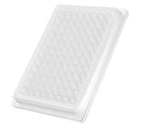 PLAFOPE 100pcs Cell Culture Plates Disposable Laboratory Reaction Plate High Precision Stable for Large-scale Experiments