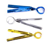 PLAFOPE 100pcs Colorful Metallic Bread and Candy Bag Ties Soft PVC Wire for Cellophane Treat Bags Party Gift Wrapping Crafts