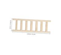 PLAFOPE 100pcs Mini Wooden Ladder for Dollhouse DIY Craft Rustic Micro Ladder Accessory Realistic Detail for Miniature Scenes Compatible with Modern Vintage and Rustic Dollhouse Styles