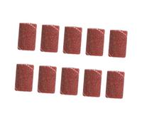 PLAFOPE 100pcs Nail Drill Sanding Bands Grit Corundum Grinding Head Polisher Manicure Pedicure Tool Sanding Rings for Natural and Artificial Nails