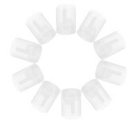 PLAFOPE 10pcs Aerosol Can Valve Nozzle Spray Foam Nozzle Caps with Precision Flat Fan Spray Tip for Mousse Shaving Foam and Face Mask Application, Suitable for Automotive Paint and Body