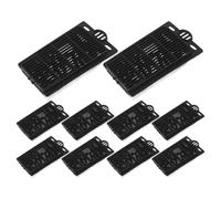 PLAFOPE 10pcs Aquarium Reptile Filter Cartridges Replacement Plates with Advanced Filtration, Easy and Quick Replacement Plastic Cartridges Suitable for Home and Office Tanks, 9.8x5.7x1cm