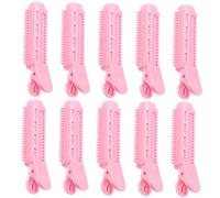 PLAFOPE 10pcs Bangs Hair Roller Grip Cling Root Clips for Curly Hair Volume DIY Styling Tools
