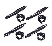 PLAFOPE 10pcs Black Polka Dot Sponge Hair Rollers Sleep-friendly Hair Curlers Diy Styling Tool for Women Medium Size No Heat Curls Bar Set