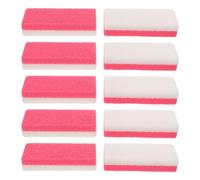 PLAFOPE 10pcs Dual-Sided Foot Pumice Stone for Men and Women Portable Exfoliating Callus Remover with Fine and Rough Surfaces Lightweight Foot Dead Skin Remover for Cracked Heels