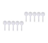 PLAFOPE 10pcs Face Mask Maker Kit Measuring Spoon Mask Powder Gauge Gua Sha Tool