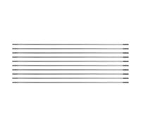 PLAFOPE 10pcs M3*200mm Metal Double-ended Threaded Rod Pushrod Linkage with Ball Head Connector for Rc Boat Models, Sturdy Metal Tie Rods for Remote Control Vehicles and Parts