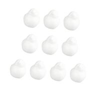 PLAFOPE 10pcs Polystyrene Bird Shapes DIY Birds Crafts Foam Bodies for Christmas Ornaments
