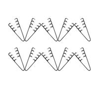 PLAFOPE 10pcs Root-fluffing Hair Comb Volumizing Wide-tooth Styling Tool for Maximum Lift and Volume Gentle Scalp Massage Suitable for Men and Women with Various Hair Types