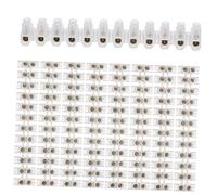 PLAFOPE 10pcs U-type Screw Terminal Block Connector 5a 5mm² Wiring Terminal Strip Cable Connectors Quick for Lighting and Industrial Wiring
