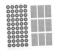 PLAFOPE 10sheets Scanner Reflective Marker Points High Visibility Film Marking Dots for Accurate Scanning Easy Application and Removal for Engineering and Architecture Projects