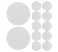 PLAFOPE 120PCS White Aroma Cotton Diffuser Pads for Essential Oil Pendant Necklace Car Vent Clip Replacement Refill Pads with High Absorbency and Scent Diffusion