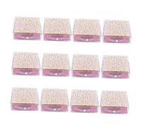 PLAFOPE 12pcs False Eyelashes Individual Holder Shiny Lash Case Lash Tray Eyelash Boxes Packaging