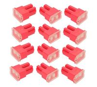 PLAFOPE 12pcs Large Truck Fuse Kit with Box Shaped Cartridge Fuses Female Terminal Case for Rv and Automobile High Handling for Car and Camper Electrical Systems
