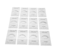 PLAFOPE 12pcs Professional Eyelash Exhibit Board Classic Styles Precise Lash Display Card Salon Lash Supply Management Boost Service Speed Client Satisfaction
