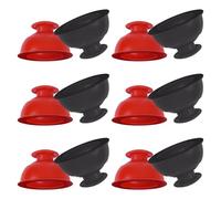 PLAFOPE 12pcs Travel Silicone Cupping Set Lightweight Vacuum Massage Cups for Face and Body Toning Compact Facial Suction Device Suitable for Business Trips and Vacations Random Color