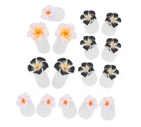PLAFOPE 16pcs Silicone Toe Separators Flower Design Reusable Pedicure Spacers for Men and Women Nail Polish Precision and Bunion Correction Nail Art Tool for Salon Use