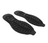 PLAFOPE 1pair Self-Adhesive Rubber Shoe Sole Patch for Sneakers and Boots Anti-Slip Traction Enhancer with Silent Step Design Large Repair Material for Shoe Sole Replacement Fits