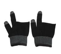 PLAFOPE 1pair Touchscreen Finger Gaming Gloves Two-finger Anti-sweat Breathable Lightweight Mobile Game Accessories for Men Women Enhanced Grip and Control