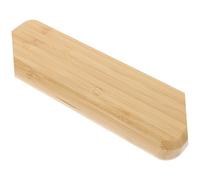 PLAFOPE 1Pc Elegant Wooden Pen Box Retro Pencil Case for Office Home Fine Workmanship Natural Finish Organizes Protects Pens for Stationery Lovers