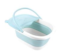 PLAFOPE 1pc Folding Foot Soaking Basin for Home Use Portable Foot Bath Tub Massage Function Space-saving Design for Relaxation and Circulation for Travel and Outdoor Activities