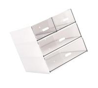 PLAFOPE 1pc Multi Drawer Storage Box for Makeup Stationery and Sundries Organization Compact and Versatile Desktop Container for Home Office Dorm Use
