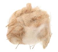 PLAFOPE 2 Packs Birds Bedding Material Woven Nest Material Natural Jute Comfortable Protective DIY