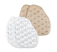 PLAFOPE 2 Pairs Forefoot Cushion Pads for Women High Heel Inserts with Gel and Lint Material, Comfortable Walk and Cushioning for Business and Other Shoes