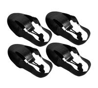 PLAFOPE 2 Pairs Steel Toe Safety Shoe Covers Smash Protective Caps for Men Women Non Slip Overshoes for Construction Factory Workshop Use Black